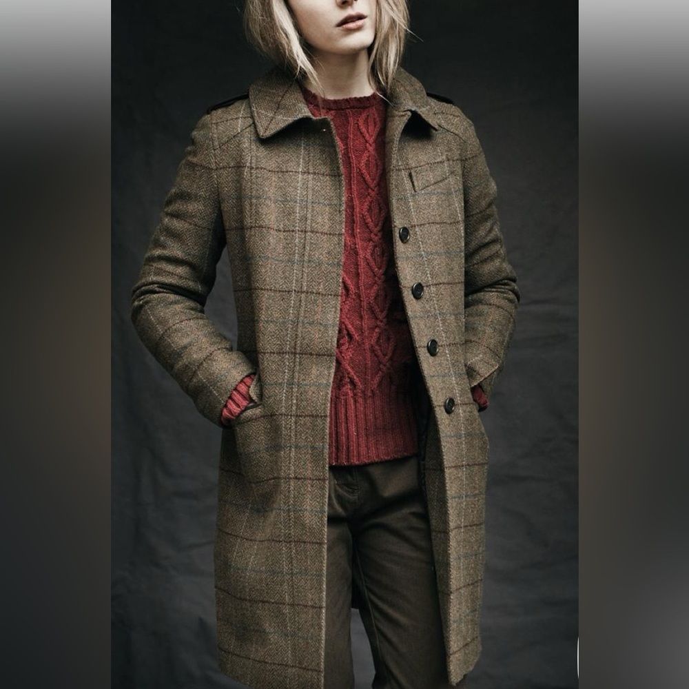 Barbour
Ridorch Wool Coat (lined)
6 US/ 10 UK
Very good condition
Khaki, Wool